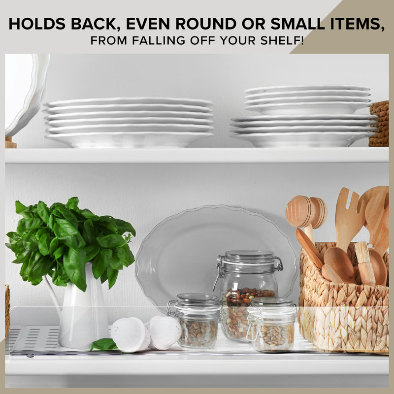 Wrought Studio Cotenia Clear Desk Protector, Sofa Tray, Closet Shelf